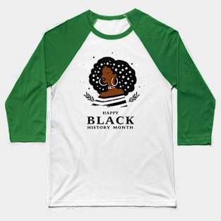 Black History Month Baseball T-Shirt